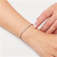 Pulsera Brosway Mujer FANCY CLOUD LIGHT BLUE in Plata Zirconia FCL120 - FCL120